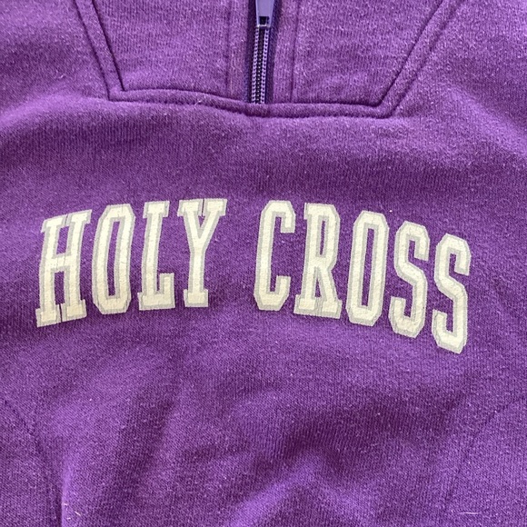 HOLY CROSS INFANT HALF ZIP SWEATSHIRT - Picture 3 of 6